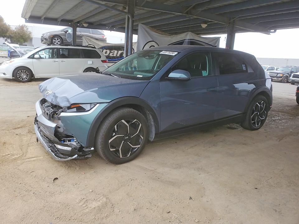 2024 Hyundai Ioniq 5 VIN KM8KN4DE5RU341953 COPART salvage auction — FRONT END, CA - SALVAGE CERTIFICATE, sold $10,500 on 2026-08-18 (photo 1)