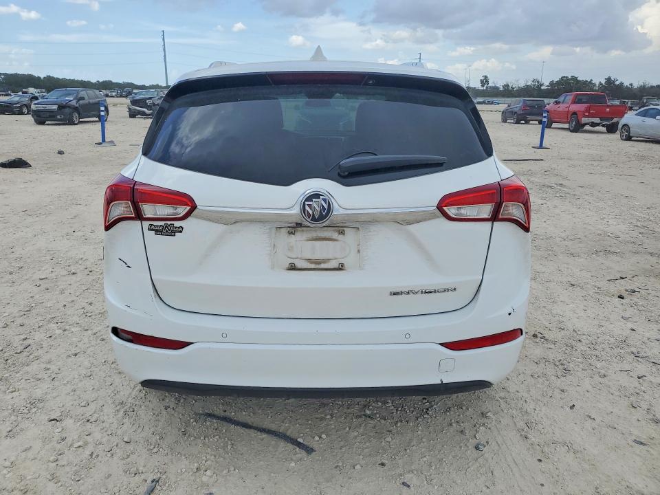 2020 Buick Envision VIN LRBFXCSAXLD230931 COPART salvage auction — WATER/FLOOD, Tx - Salvage Vehicle Title, sold $250 on 2026-07-16 (photo 6)