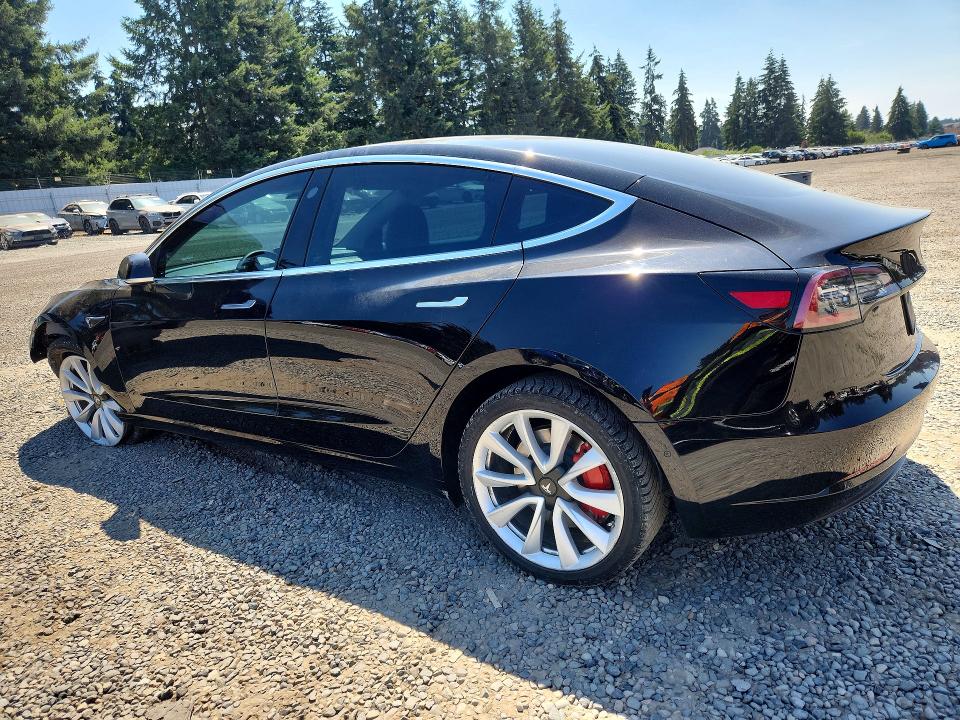 2019 Tesla Model 3 VIN 5YJ3E1EA8KF446570 COPART salvage auction — FRONT END, Wa - Bill Of Sale, sold $3,700 on 2026-07-28 (photo 2)