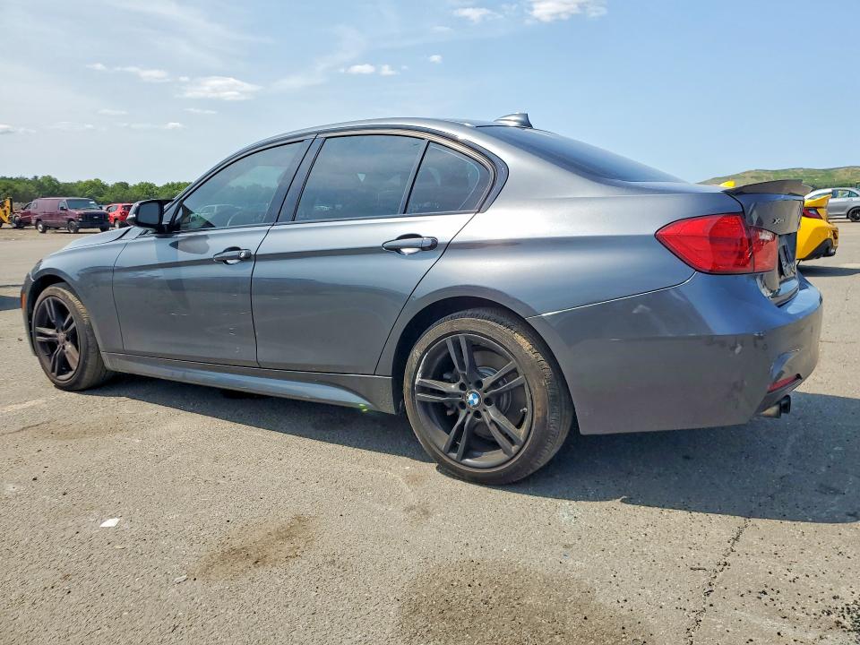 2015 BMW 3er VIN WBA3B5G50FNS13464 COPART salvage auction — FRONT END, Ny - Mv-907A Salvage Certificate, sold $1,650 on 2026-08-12 (photo 2)