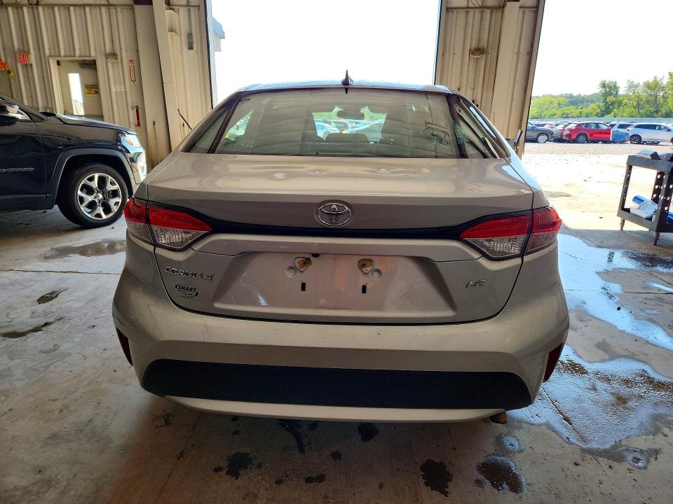 2020 Toyota Corolla VIN JTDHPRAE1LJ067962 COPART salvage auction — HAIL, Wi - Salvage - Multiple Brands, sold $6,500 on 2026-07-27 (photo 6)
