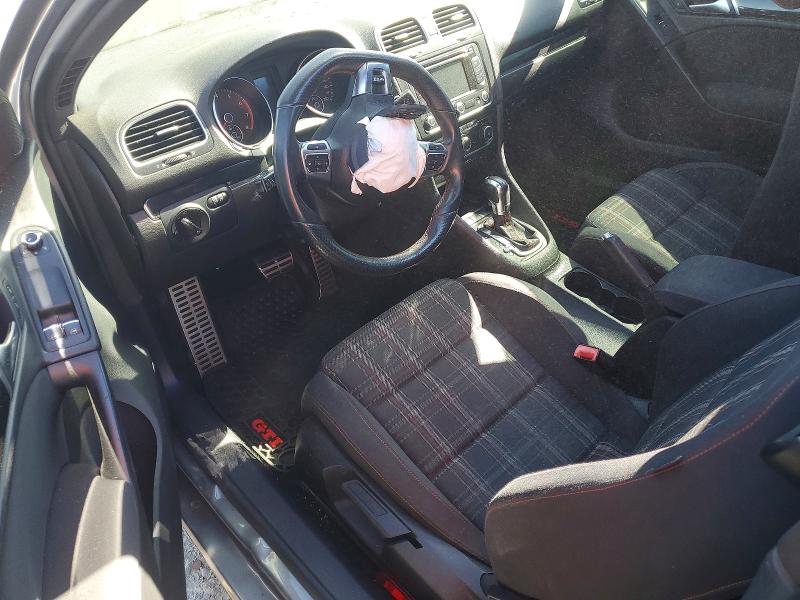 2012 Volkswagen Gti VIN WVWFD7AJ1CW144060 COPART salvage auction — FRONT END, Ca - Salvage Certificate, sold $15 on 2026-07-28 (photo 8)