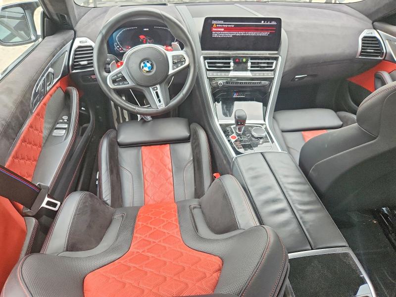 2024 BMW M8 VIN WBSGV0C03RCP95948 COPART salvage auction — WATER/FLOOD, Salvage Title, sold $47,500 on 2026-09-15 (photo 8)
