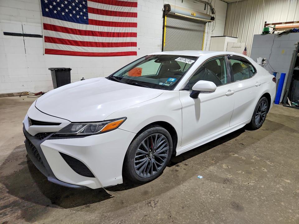 2019 Toyota Camry VIN 4T1B11HK2KU770418 COPART salvage auction — FRONT END, Nh - Cert Of Title-Rebuilt Vehicle, sold $3,850 on 2026-07-09 (photo 1)