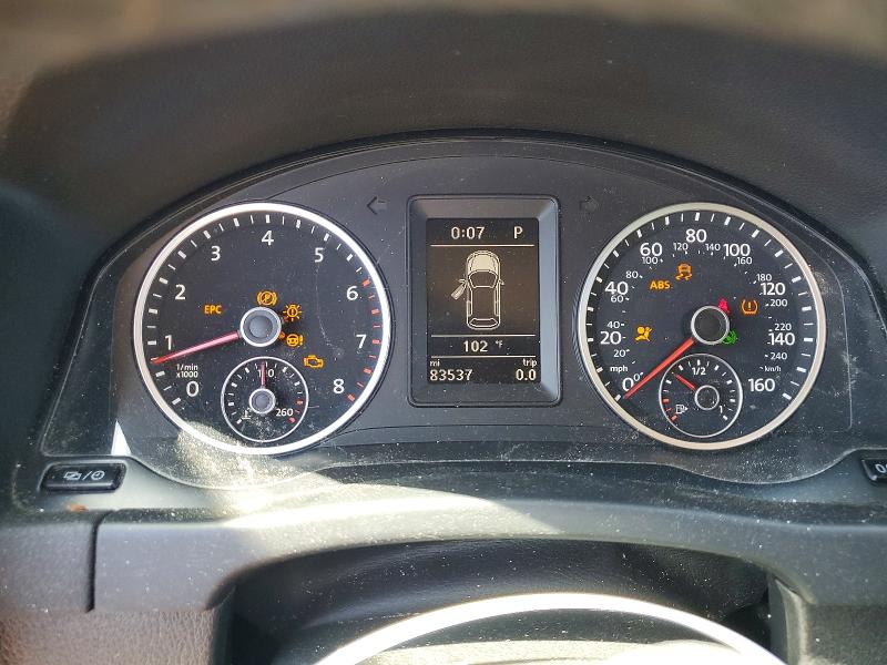 2017 Volkswagen VIN WVGAV7AX6HK042629 COPART salvage auction — FRONT END, Ga - Cert Of Title-Salvage, sold $1,200 on 2026-08-13 (photo 9)
