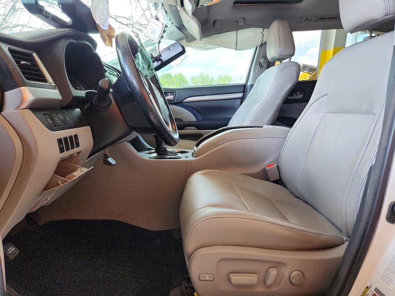 2017 Toyota Highlander VIN 5TDJZRFH7HS418480 COPART salvage auction — ROOF, Ny - Mv-907A Salvage Certificate, sold $3,350 on 2026-07-28 (photo 7)