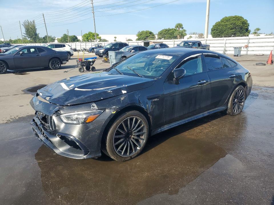 2021 Mercedes-benz AMG GT VIN W1K7X5KB2MA037076 — COPART salvage auction photo