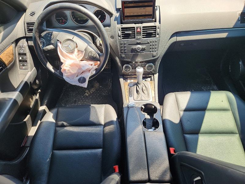 2008 Mercedes-benz C-klasse VIN WDDGF81X18F148891 COPART salvage auction — FRONT END, On - Permit No Brand - Unfit, sold $875 on 2026-08-04 (photo 8)