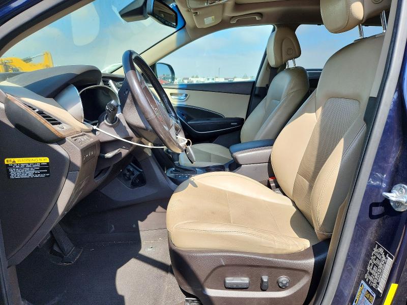 2018 Hyundai Santa fe VIN KM8SR4HF0JU258099 COPART salvage auction — MECHANICAL, Ca - Dis/Dlr/Exp Only Clean Title, sold $2,100 on 2026-07-17 (photo 7)