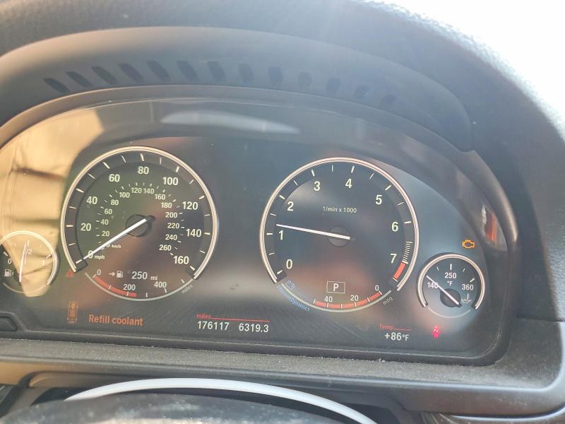 2015 BMW 5er VIN WBA5A7C56FD621003 COPART salvage auction — MECHANICAL, OH - CERTIFICATE OF TITLE, sold $425 on 2026-07-29 (photo 9)