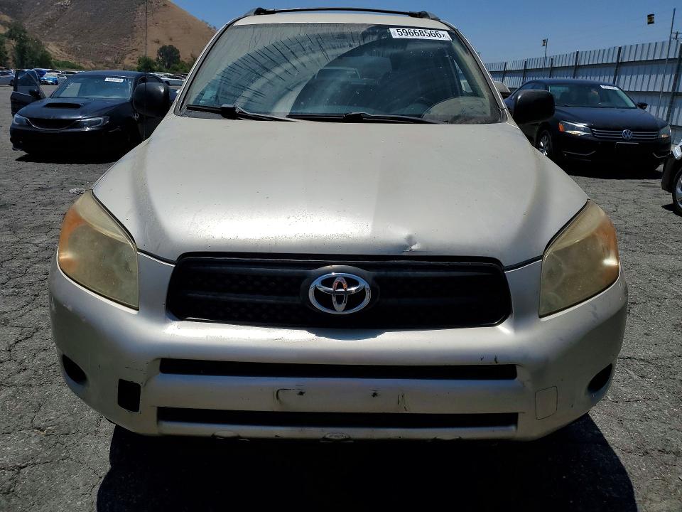 2007 Toyota Rav4 VIN JTMZD33V876025742 COPART salvage auction — REAR END, Ca - Salvage Certificate, sold $150 on 2026-07-23 (photo 5)