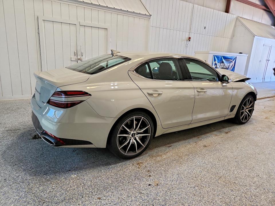 2026 Genesis G70 VIN KMTG64SC5TU172423 COPART salvage auction — FRONT END, Fl - Cert Of Title Slvg Rebuildable, sold $7,000 on 2026-08-03 (photo 3)