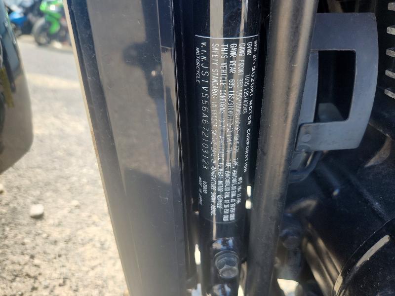 2007 Suzuki Vz800 VIN JS1VS56A672103123 COPART salvage auction — NORMAL WEAR, Wi - Certificate Of Title, sold $450 on 2026-07-14 (photo 9)