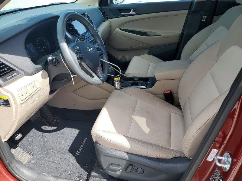 2018 Hyundai Tucson VIN KM8J33AL9JU800274 COPART salvage auction — REAR END, GA - CERT OF TITLE-SALVAGE (P), sold $4,200 on 2026-07-27 (photo 7)