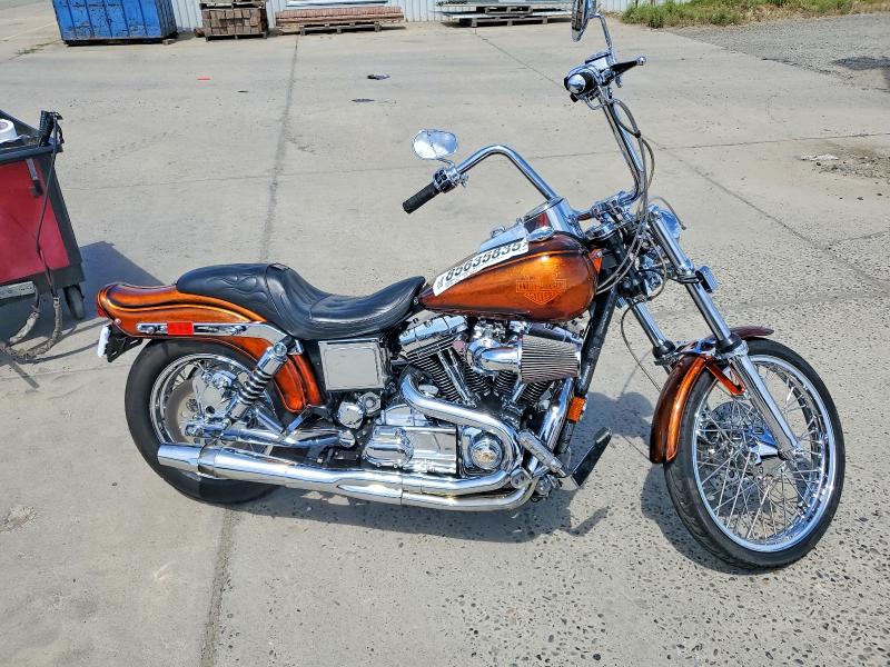 1999 Harley-davidson Fxdwg VIN 1HD1GEV31XY305193 COPART salvage auction — FRONT END, Ca - Salvage Certificate, sold $1,450 on 2026-07-18 (photo 1)