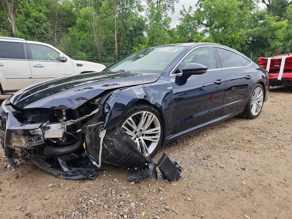 2019 Audi A7 VIN WAUV2AF24KN121731 — COPART salvage auction photo