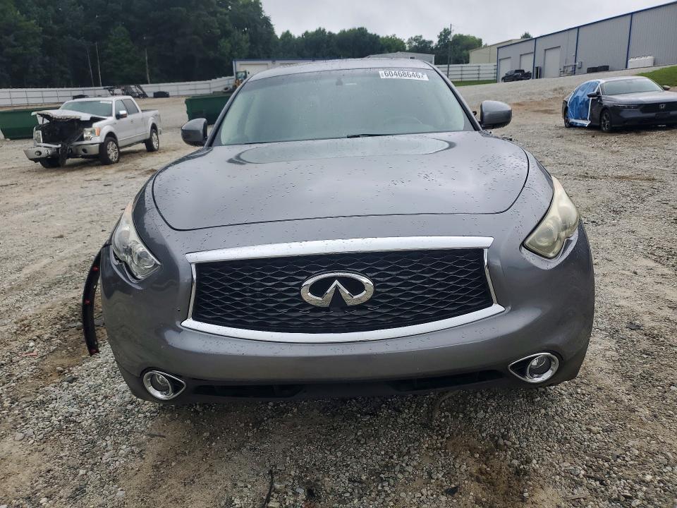 2017 Infiniti Qx70 VIN JN8CS1MW2HM414627 COPART salvage auction — FRONT END, GA - CERT OF TITLE-SALVAGE, sold $575 on 2026-09-02 (photo 5)