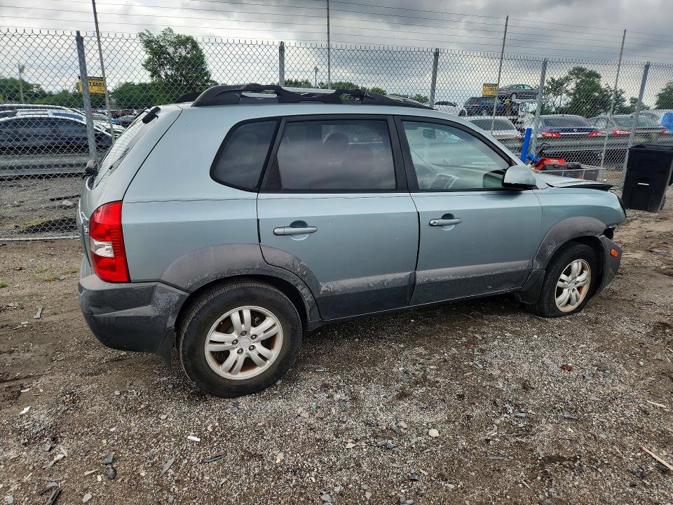 2008 Hyundai Tucson VIN KM8JN12D18U773278 COPART salvage auction — FRONT END, MD - CERT OF SALVAGE > 75% DAMAGE (P), sold $400 on 2026-07-21 (photo 3)