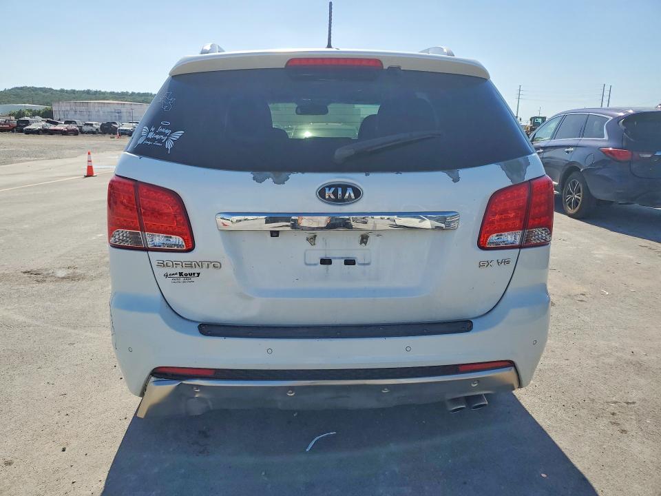 2013 Kia Sorento VIN 5XYKW4A2XDG384545 COPART salvage auction — FRONT END, Ok - Certificate Of Title, sold $1,250 on 2026-07-31 (photo 6)