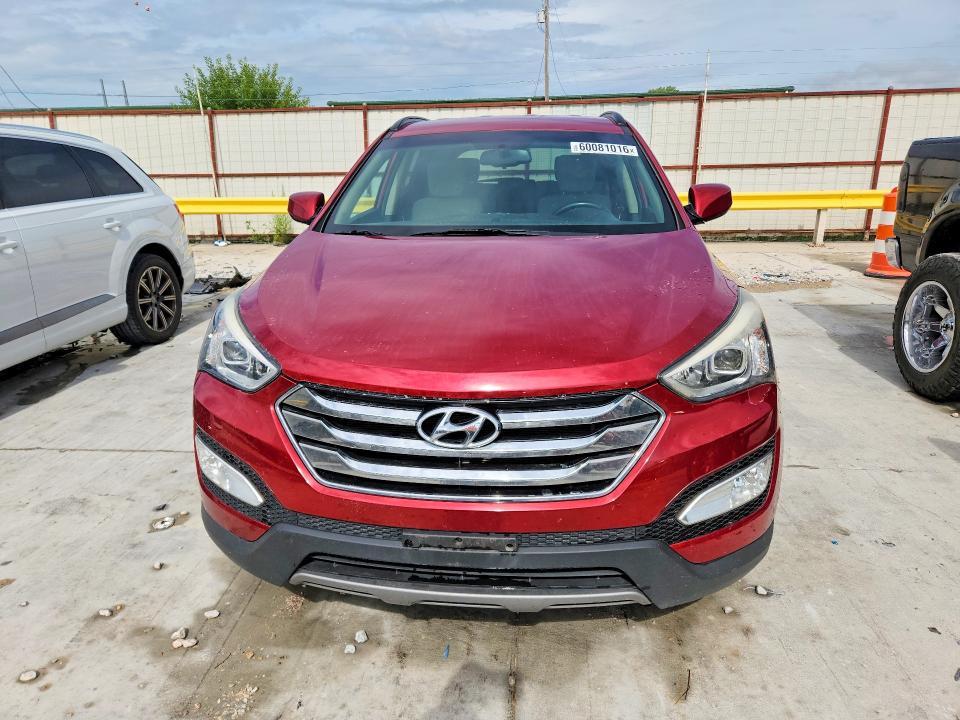 2013 Hyundai Santa fe VIN 5XYZU3LB6DG037418 COPART salvage auction — MECHANICAL, TX - CERTIFICATE OF TITLE, sold $800 on 2026-07-21 (photo 5)
