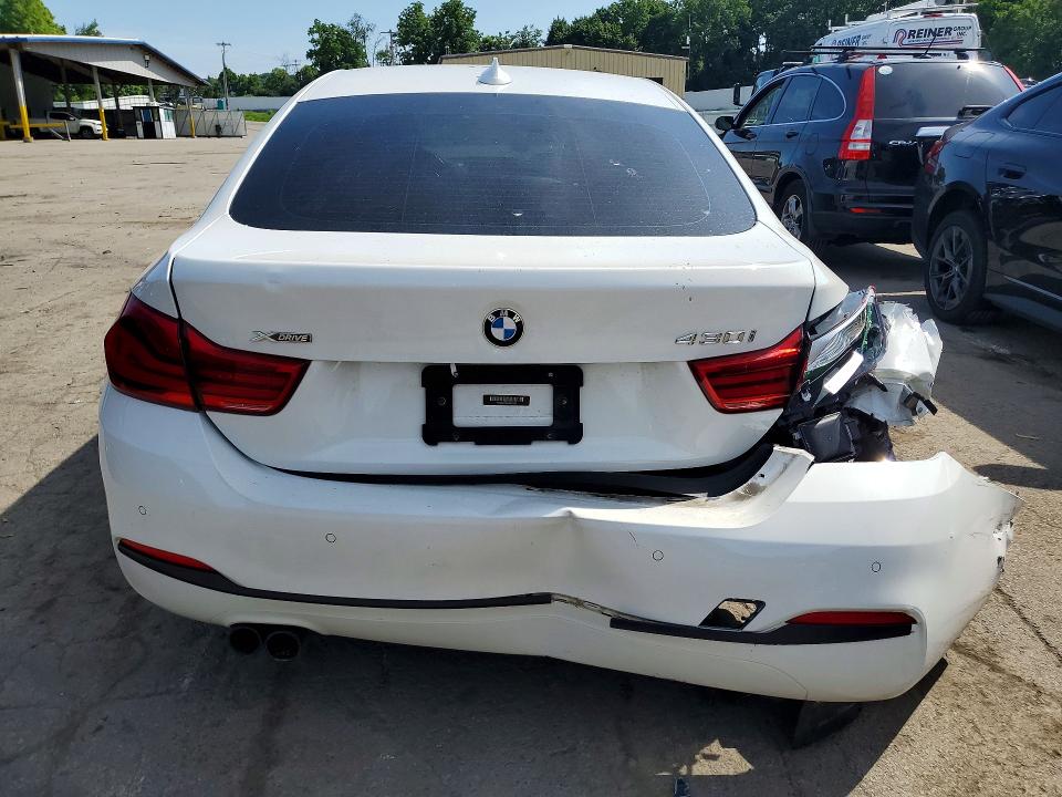 2018 BMW VIN WBA4J3C59JBG91963 COPART salvage auction — REAR END, Ny - Mv-907A Salvage Certificate, sold $2,700 on 2026-08-10 (photo 6)