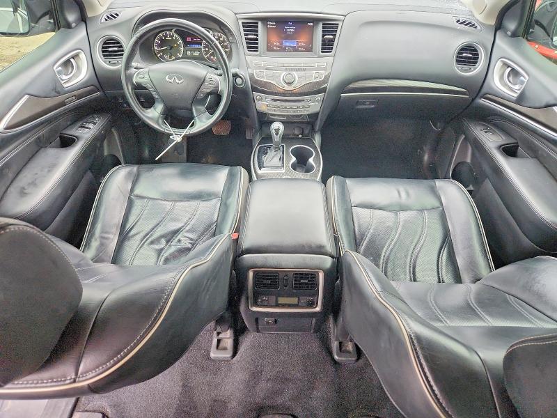 2017 Infiniti Qx60 VIN 5N1DL0MN1HC550280 COPART salvage auction — MINOR DENT/SCRATCHES, Ms - Cert Of Title-Salvaged, sold $1,350 on 2026-07-17 (photo 8)