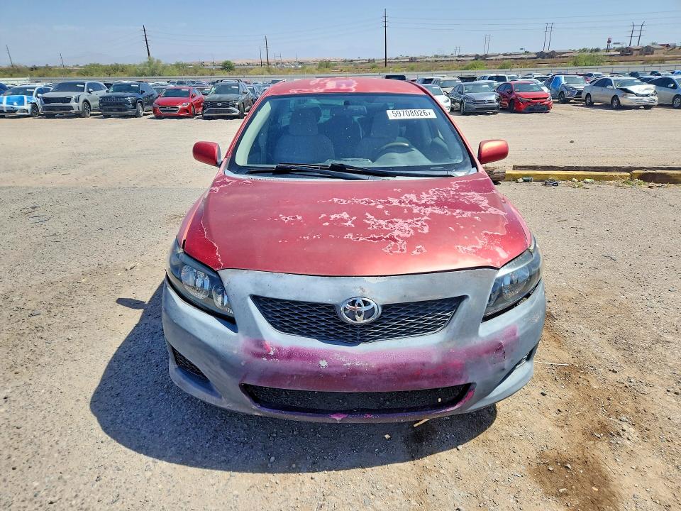 2010 Toyota Corolla VIN 1NXBU4EE9AZ280080 COPART salvage auction — FRONT END, AZ - CERT OF TITLE-RESTORED SALVAGE, sold $225 on 2026-07-10 (photo 5)