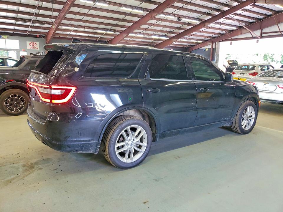 2022 Dodge Durango VIN 1C4RDJDG2NC104827 COPART salvage auction — REAR END, Ct - Certificate Of Title (P), sold $11,500 on 2026-07-31 (photo 3)