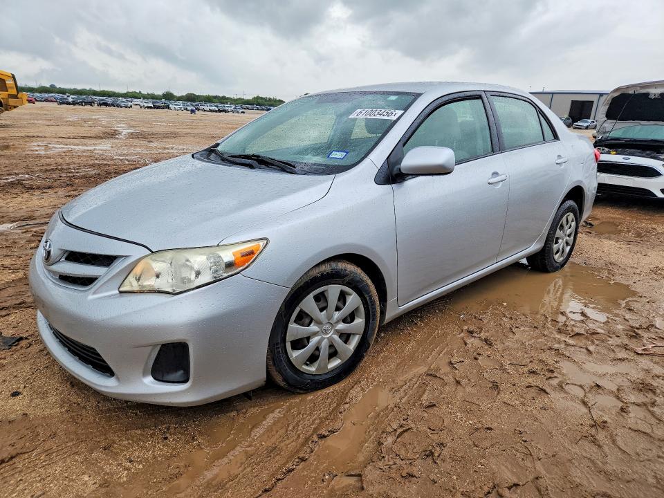 2011 Toyota Corolla VIN JTDBU4EE9B9150633 COPART salvage auction — FRONT END, TX - SALVAGE VEHICLE TITLE, sold $10 on 2026-07-30 (photo 1)