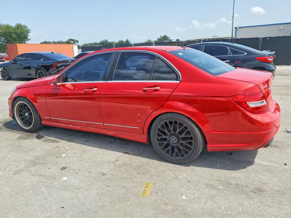 2013 Mercedes-benz VIN WDDGF4HB5DR288776 COPART salvage auction — MINOR DENT/SCRATCHES, Fl - Certificate Of Title, sold $2,700 on 2026-07-27 (photo 2)