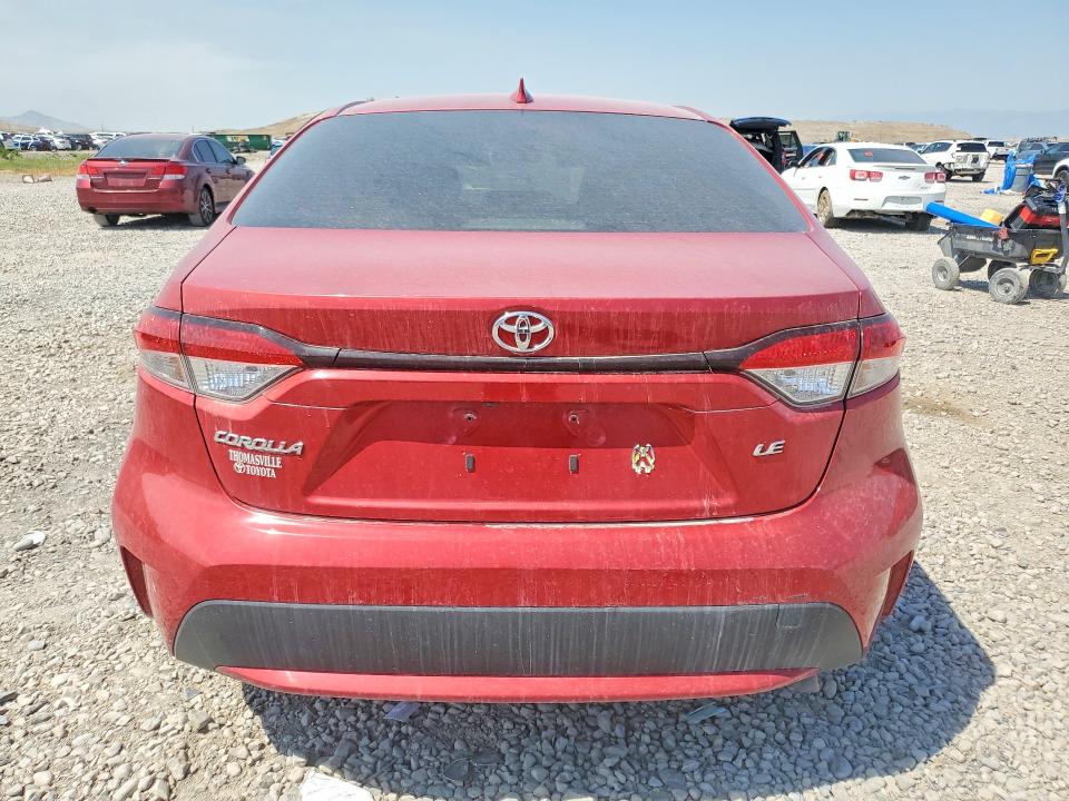 2020 Toyota Corolla VIN JTDEPRAE0LJ113641 COPART salvage auction — SIDE, Fl - Certificate Of Destruction, sold $4,050 on 2026-07-24 (photo 6)