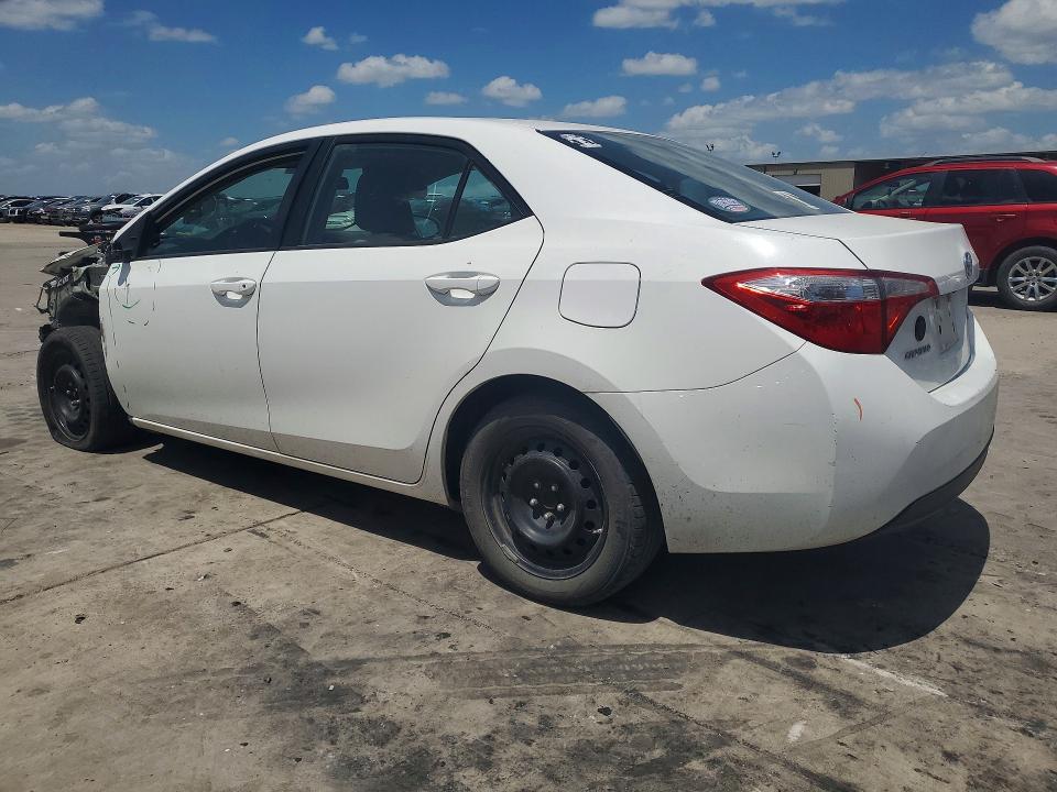 2016 Toyota VIN 5YFBURHE4GP528190 COPART salvage auction — FRONT END, Tx - Salvage Vehicle Title, sold $1,650 on 2026-07-06 (photo 2)