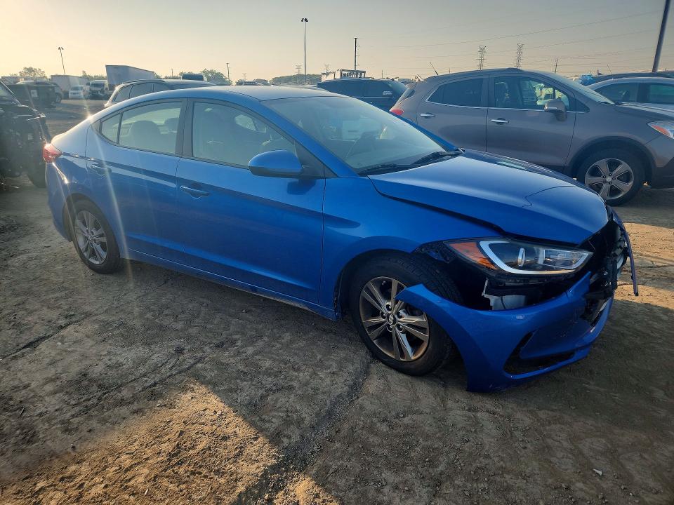 2017 Hyundai Elantra VIN KMHD84LFXHU212342 COPART salvage auction — FRONT END, Mi - Certificate Of Title, sold $1,650 on 2026-07-07 (photo 4)