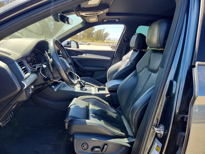 2018 Audi Sq5 VIN WA1C4AFY2J2098419 COPART salvage auction — FRONT END, Ca - Salvage Certificate, sold $5,300 on 2026-07-24 (photo 7)