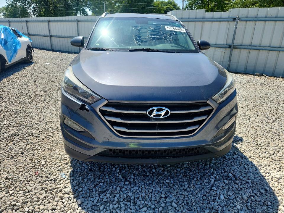 2016 Hyun Tucson VIN KM8J3CA43GU058424 COPART salvage auction — FRONT END, MI - CERTIFICATE OF TITLE, sold $2,150 on 2026-08-27 (photo 5)