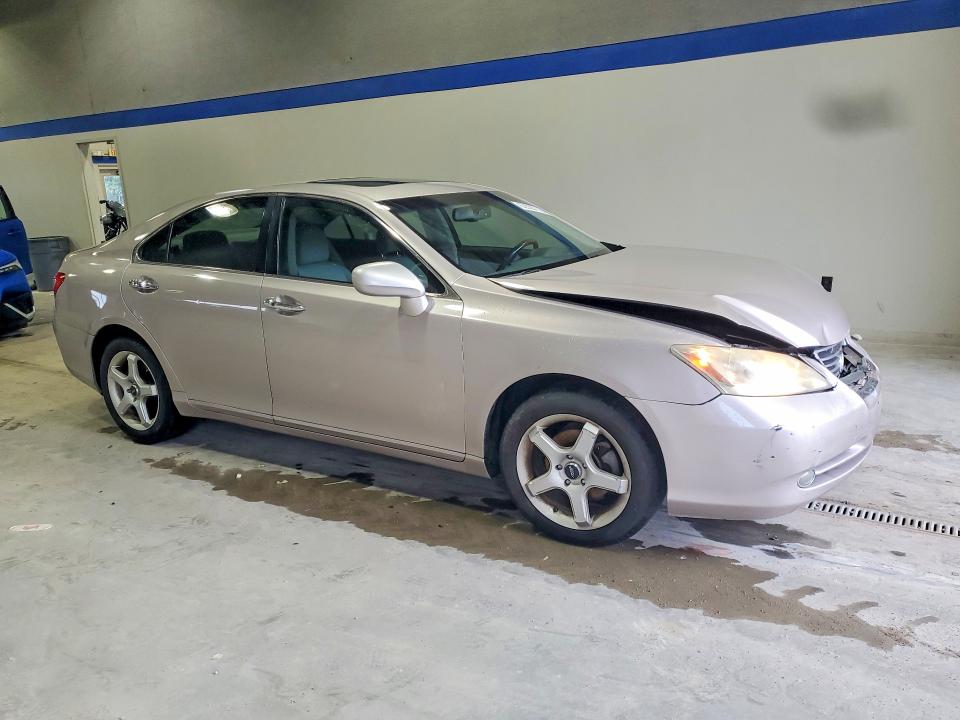 2009 Lexus ES VIN JTHBJ46GX92291995 COPART salvage auction — FRONT END, Va - Cert Of Title - Salvage, sold $1,600 on 2026-07-31 (photo 4)