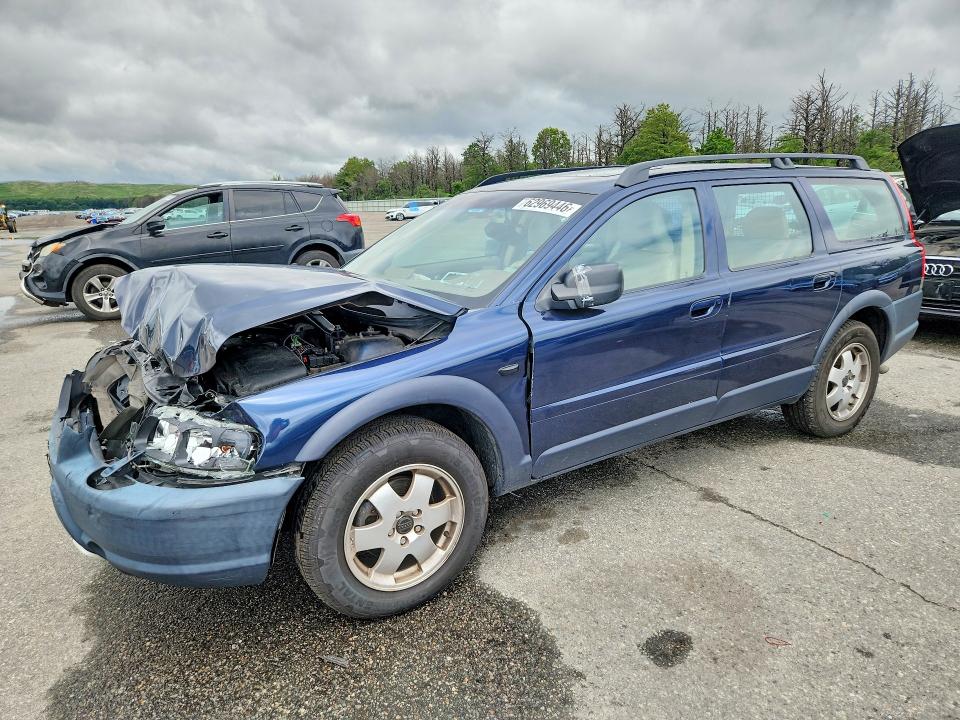2002 Volvo V70 VIN YV1SZ58D421067498 COPART salvage auction — FRONT END, Ny - Mv-907A Salvage Certificate, sold $400 on 2026-08-19 (photo 1)