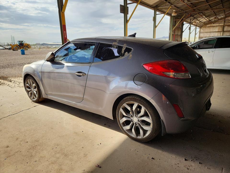 2013 Hyundai Veloster VIN KMHTC6AD1DU179264 COPART salvage auction — SIDE, AZ - CERTIFICATE OF TITLE (P), sold $875 on 2026-07-15 (photo 2)