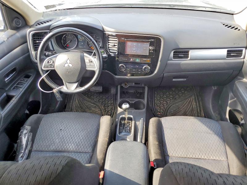 2014 Mitsubishi Outlander VIN JA4AZ3A37EZ009781 COPART salvage auction — FRONT END, Pa - Certificate Of Salvage, sold $100 on 2026-07-23 (photo 8)