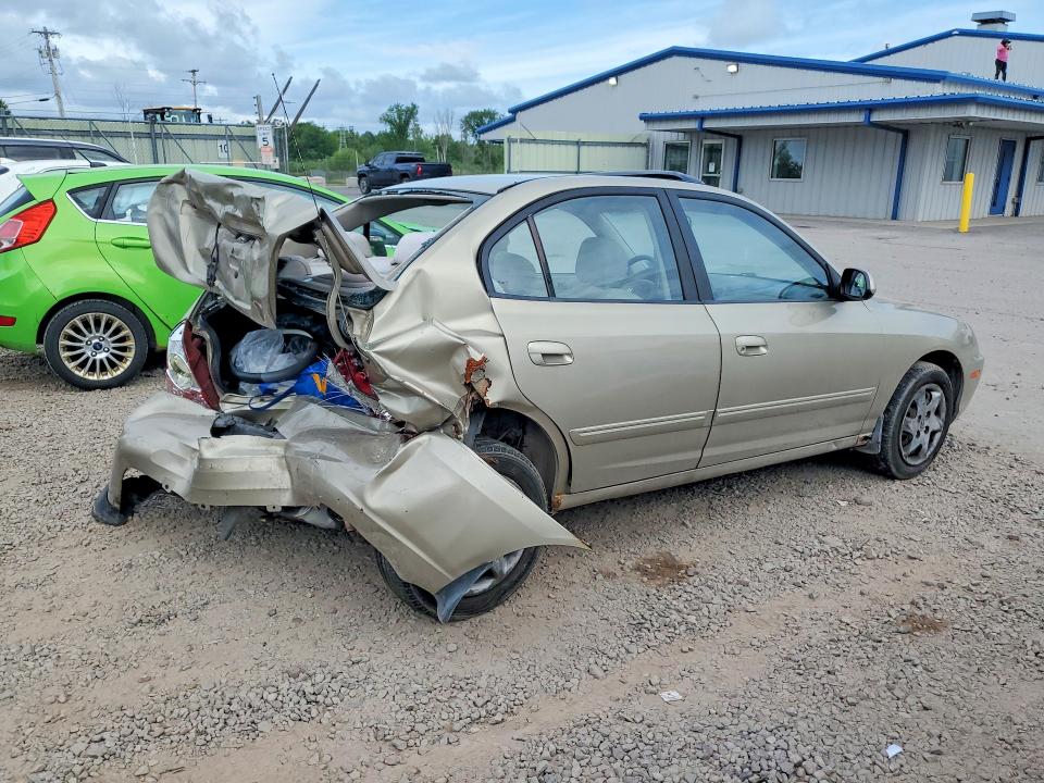 2005 Hyundai Elantra VIN KMHDN46D15U084149 COPART salvage auction — REAR END, NY - MV-907A SALVAGE CERTIFICATE, sold $400 on 2026-07-22 (photo 3)