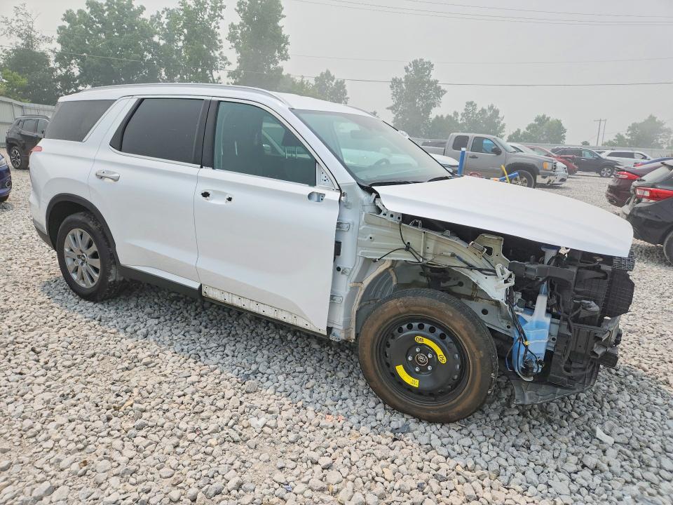 2025 Hyundai Palisade VIN KM8R2DGE5SU821659 COPART salvage auction — ALL OVER, MI - CERTIFICATE OF TITLE, sold $4,100 on 2026-07-23 (photo 4)