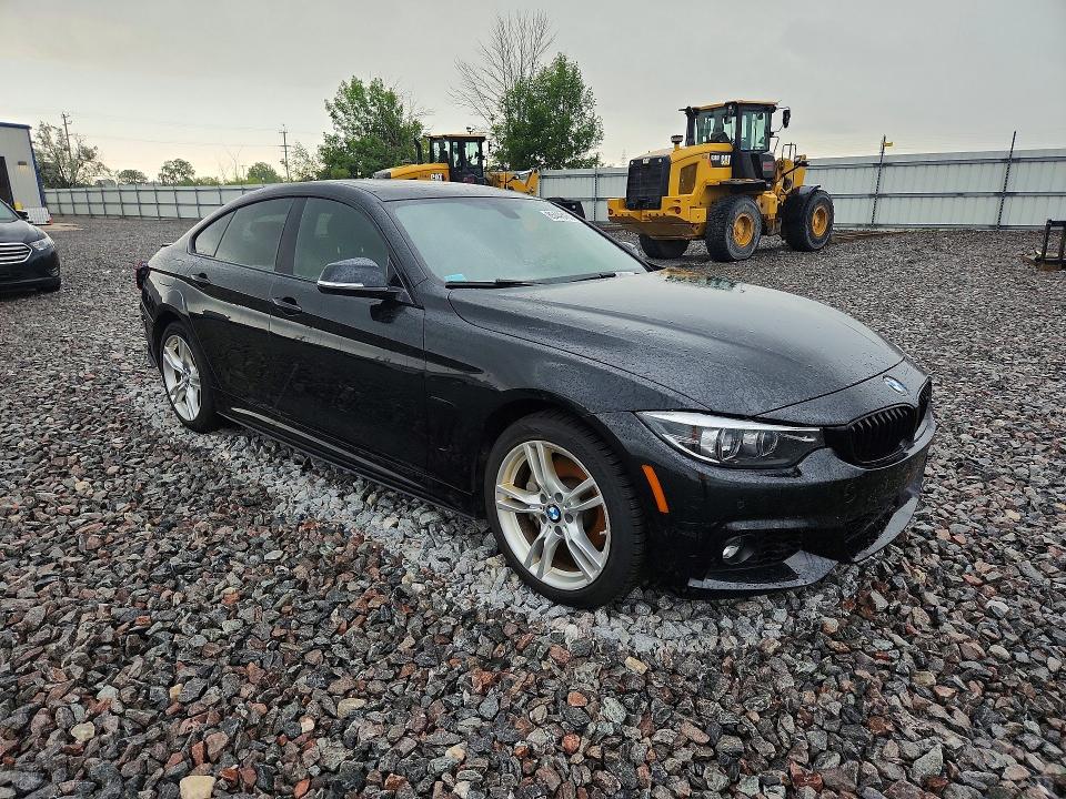 2019 BMW 4er VIN WBA4J7C57KBM76409 COPART salvage auction — REAR END, Wi - Junked Vehicle Bill Of Sale, sold $4,350 on 2026-07-20 (photo 4)