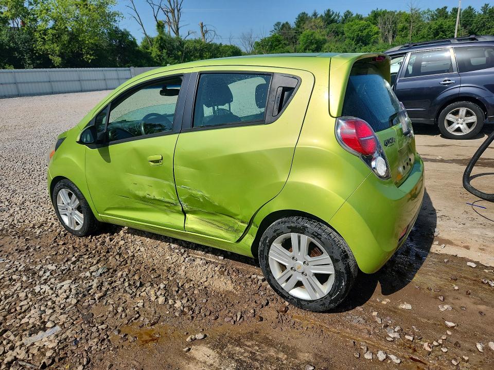 2013 Chevrolet Spark VIN KL8CD6S94DC568247 COPART salvage auction — SIDE, Wi - Junked Vehicle Bill Of Sale, sold $250 on 2026-07-27 (photo 2)