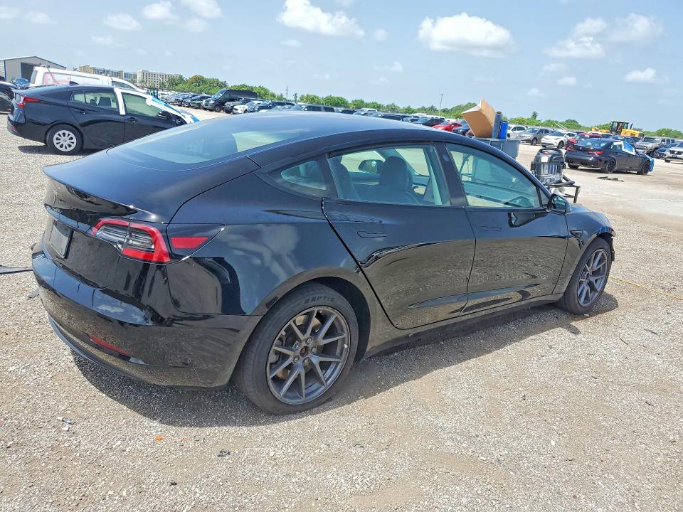 2023 Tesla Model 3 VIN 5YJ3E1EA0PF459479 COPART salvage auction — FRONT END, Fl - Certificate Of Title, sold $6,300 on 2026-07-22 (photo 3)