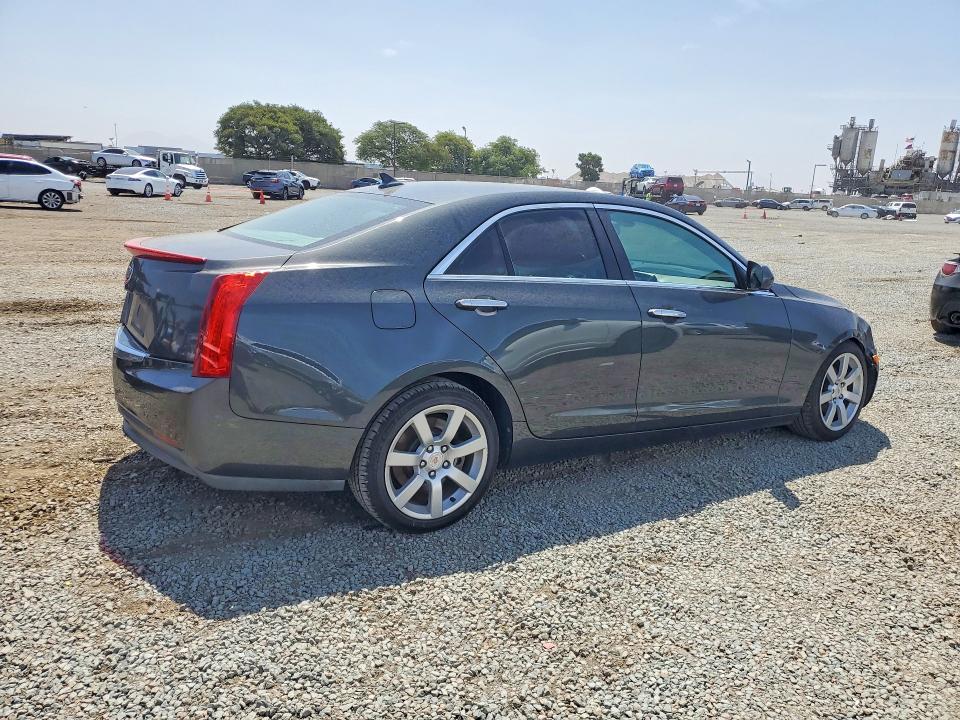 2014 Cadillac Ats VIN 1G6AA5RA5E0176661 COPART salvage auction — FRONT END, Ca - Salvage Certificate, sold $1,350 on 2026-07-31 (photo 3)