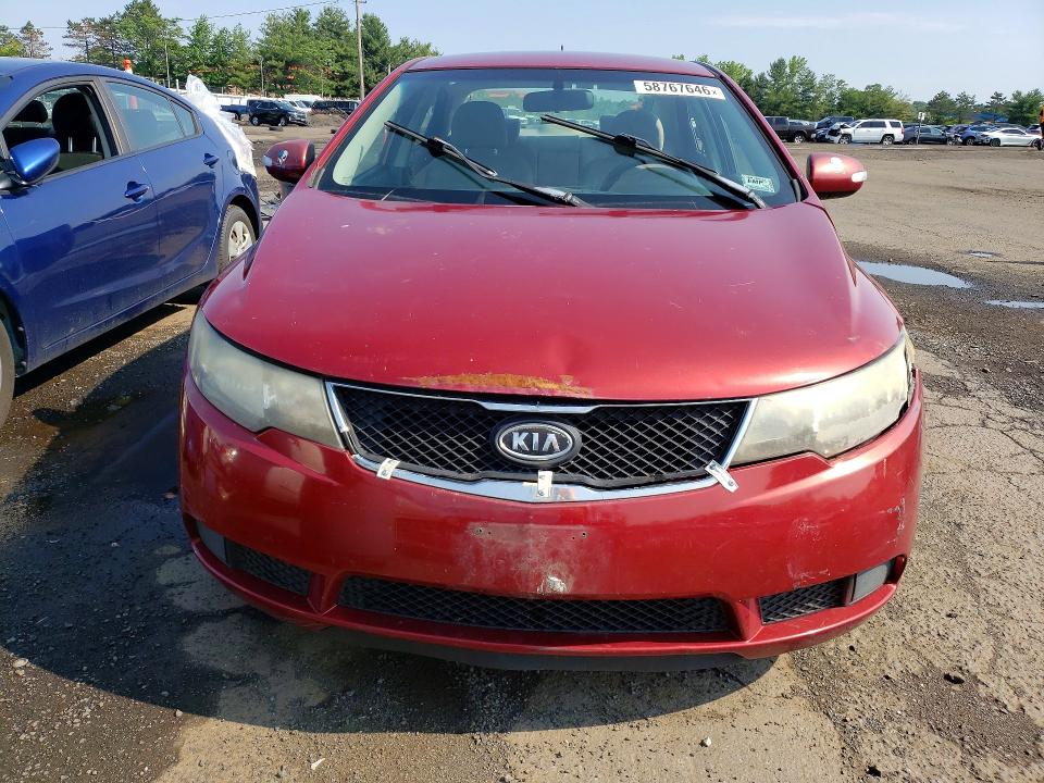 2010 Kia Forte VIN KNAFU4A2XA5833506 COPART salvage auction — FRONT END, Ct - Cert Of Title-Salvage, sold $475 on 2026-07-07 (photo 5)