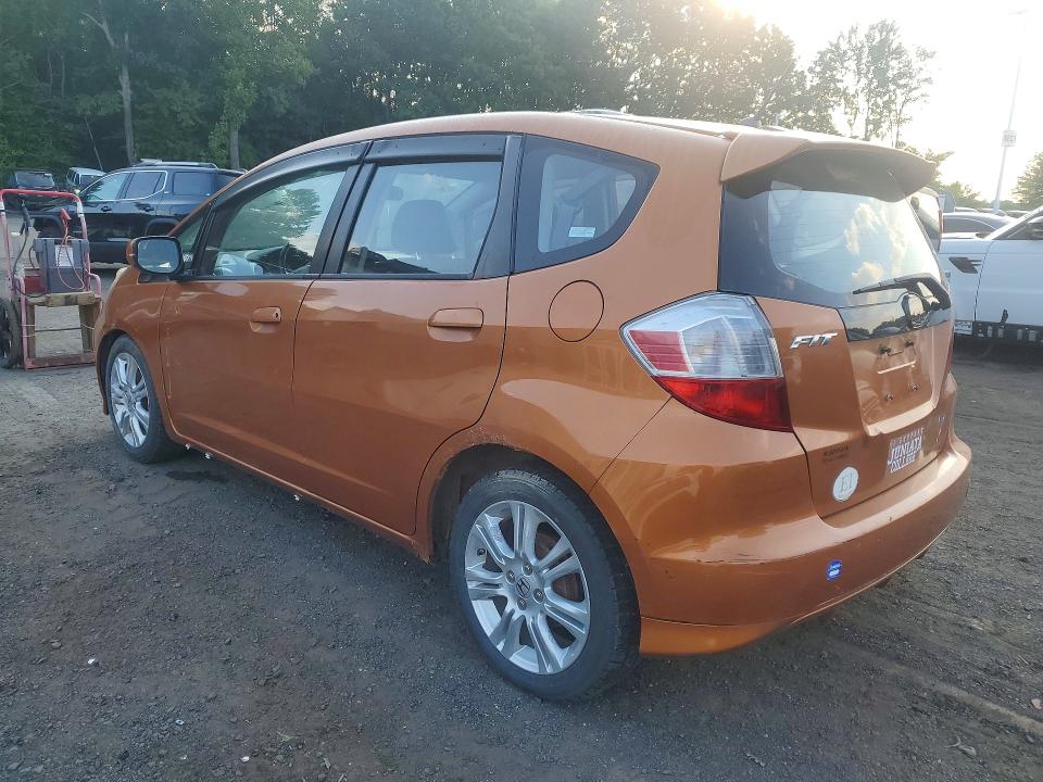 2009 Honda Fit VIN JHMGE88469S036359 COPART salvage auction — MECHANICAL, Ny - Certificate Of Title (P), sold $1,400 on 2026-07-16 (photo 2)