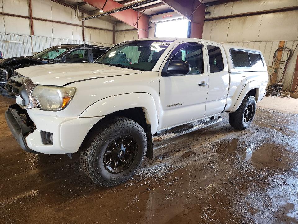 2014 Toyota Tacoma VIN 5TFUU4EN9EX105054 COPART salvage auction — FRONT END, Mi - Certificate Of Title, sold $525 on 2026-07-31 (photo 1)