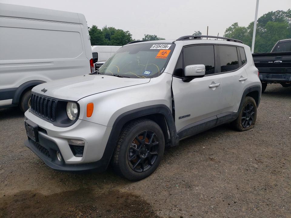 2020 Jeep Renegade VIN ZACNJABB5LPL48766 COPART salvage auction — FRONT END, TX - CERTIFICATE OF TITLE (P), sold $3,950 on 2026-07-30 (photo 1)
