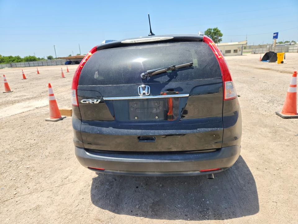 2012 Honda Cr-v VIN JHLRM3H72CC004717 COPART salvage auction — WATER/FLOOD, Salvage Title, sold $250 on 2026-07-29 (photo 6)